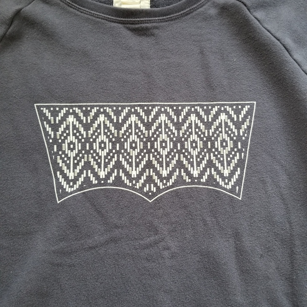 Women's Gray Patterned Sweatshirt - image 3